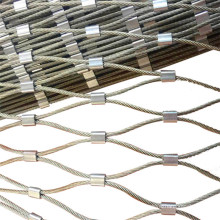 304 316 stainless steel wire rope mesh net